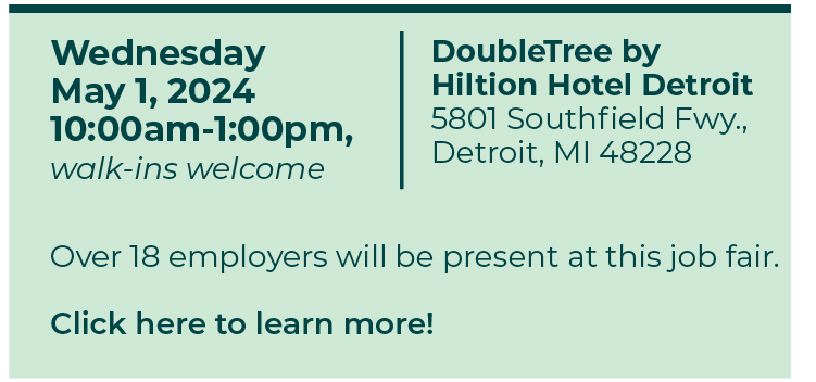 DoublTree by Hilton Job Fair 2024