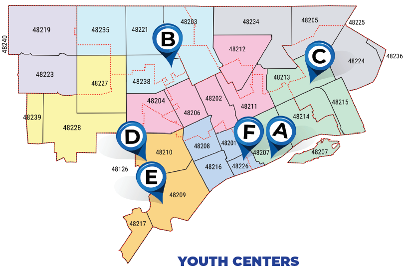 detroit youth at work provider locations
