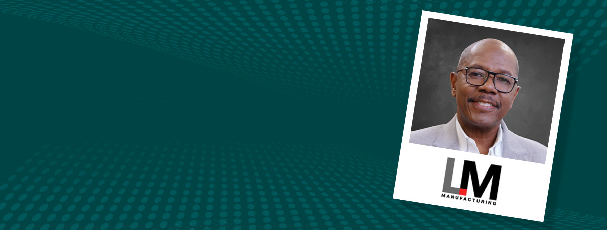 A photo of LM Manufacturing CEO Sylvester Hester