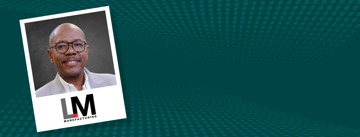 A photo of LM Manufacturing CEO Sylvester Hester