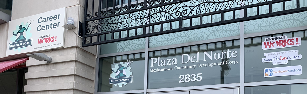 Detroit at Work Career Center on Bagley Outside