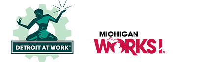 Detroit at Work logo - Connecting residents to career resources and job opportunities